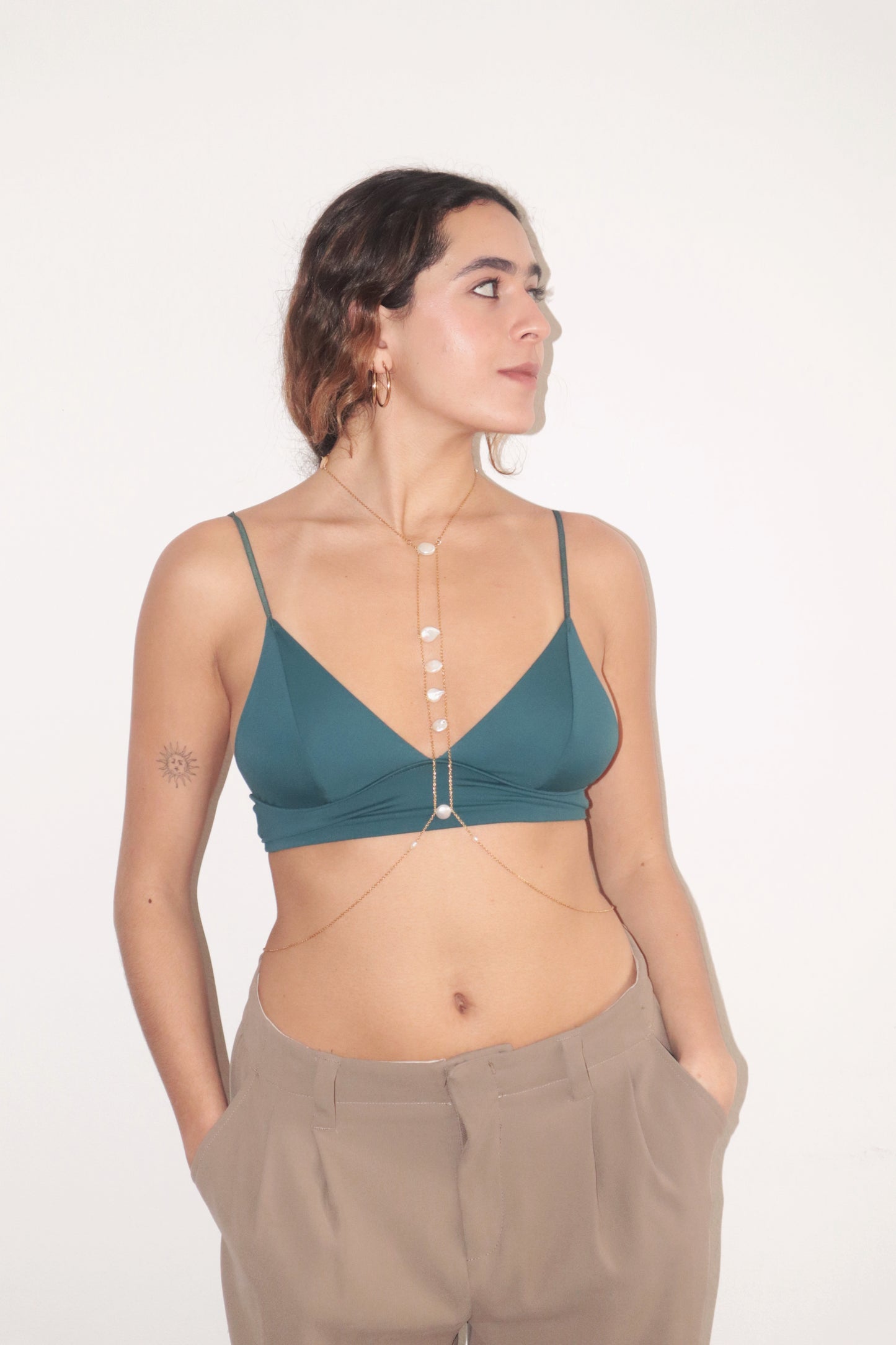 Queen Pearl Bodychain