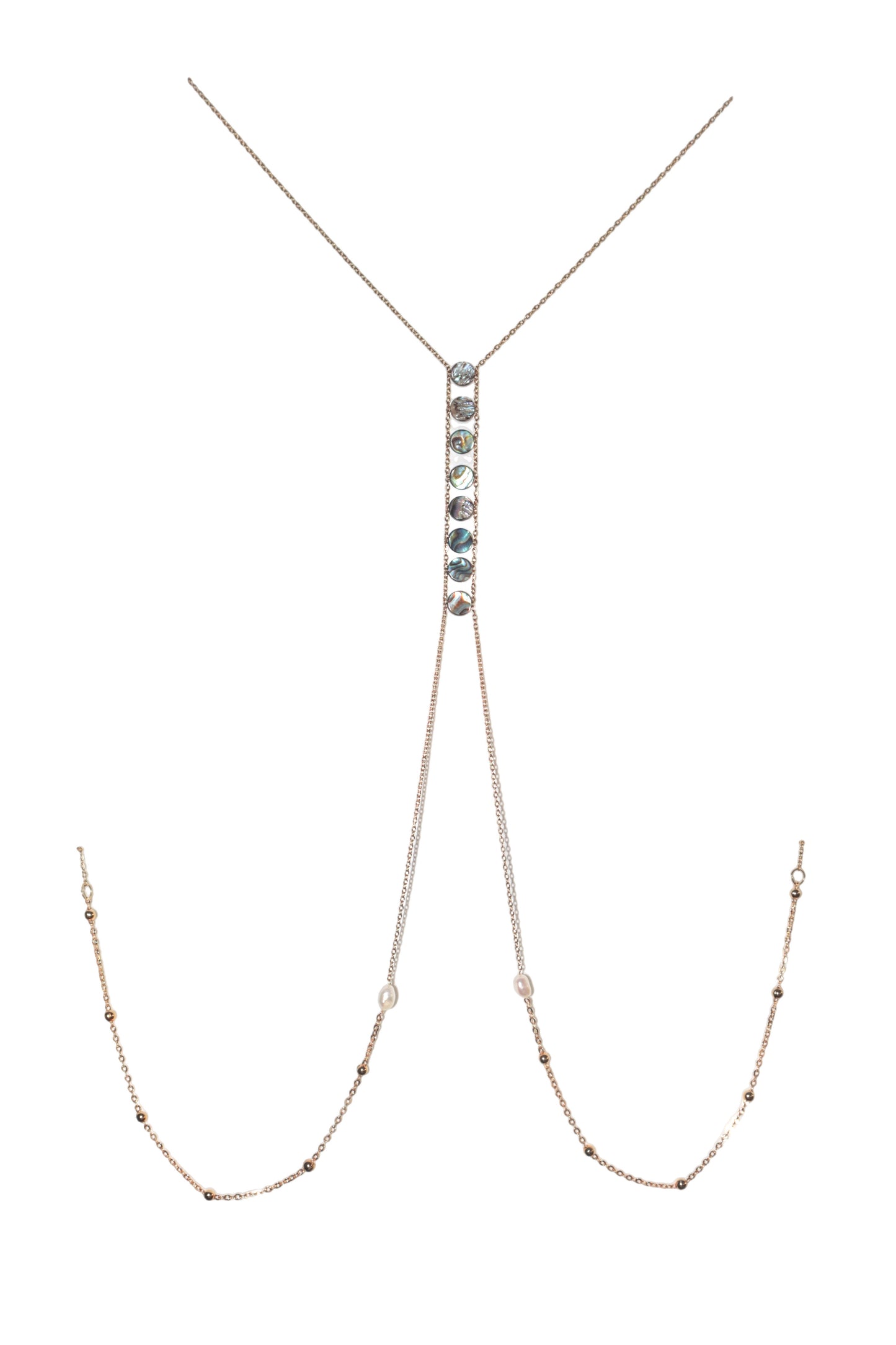 Maxi blue Bodychain