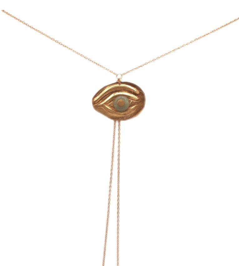 Eye Queen Choker Gold