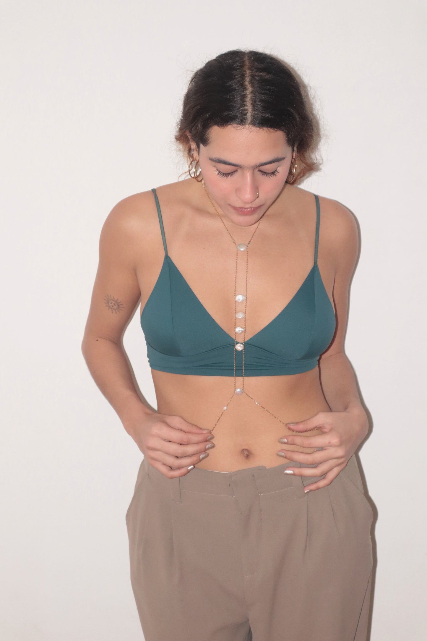 Queen Pearl Bodychain