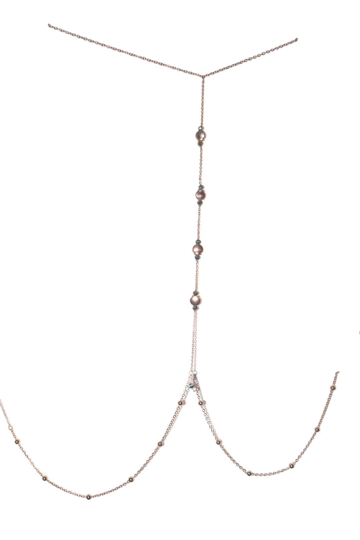 Crystal Green Bodychain