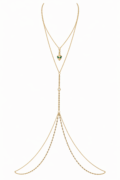 Baby Alien Bodychain Gold