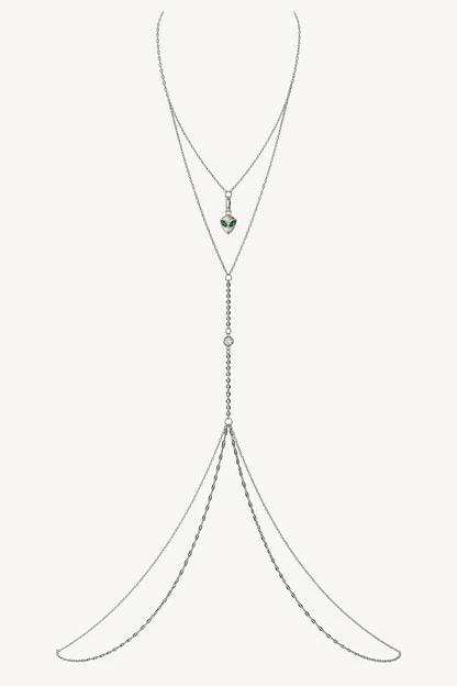 Baby Alien Bodychain Silver