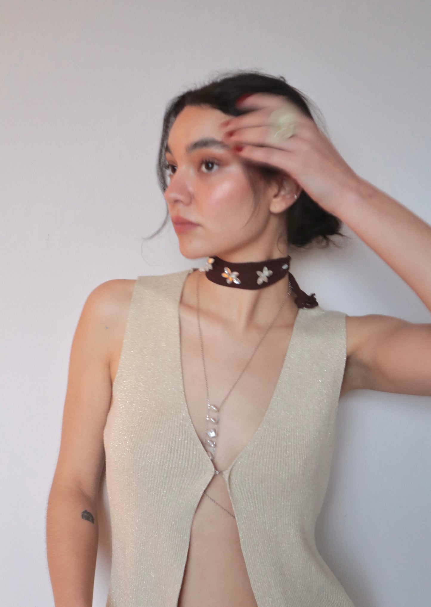 Marea Choker Brown