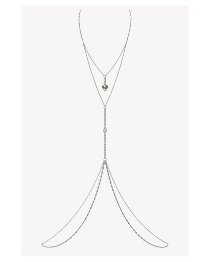 Baby Alien Bodychain Silver
