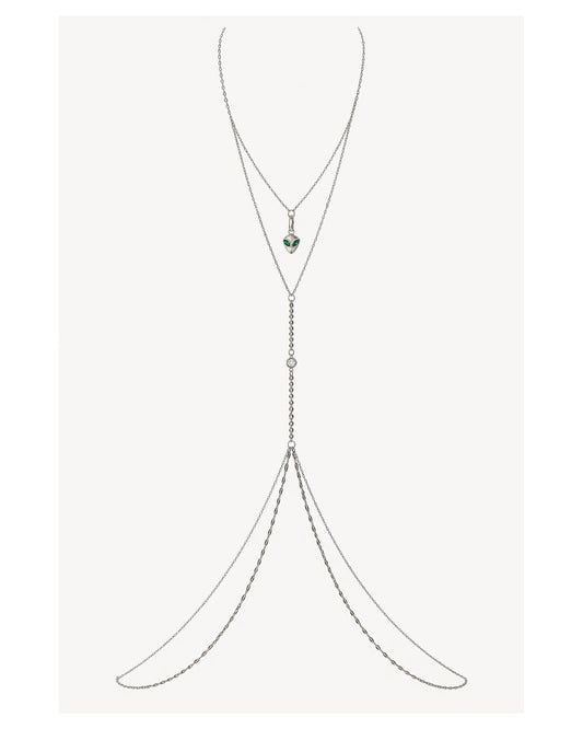 Baby Alien Bodychain Silver