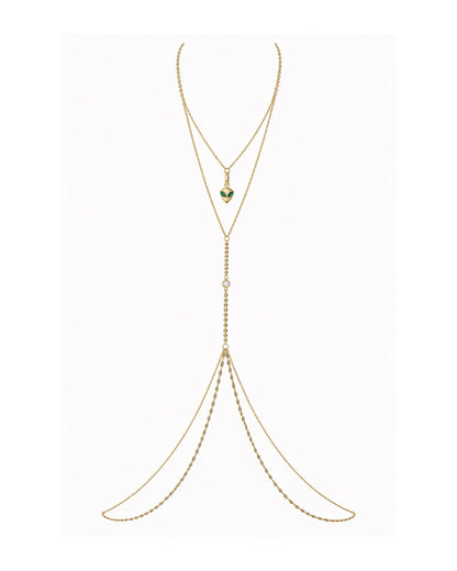 Baby Alien Bodychain Gold