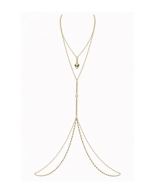 Baby Alien Bodychain Gold