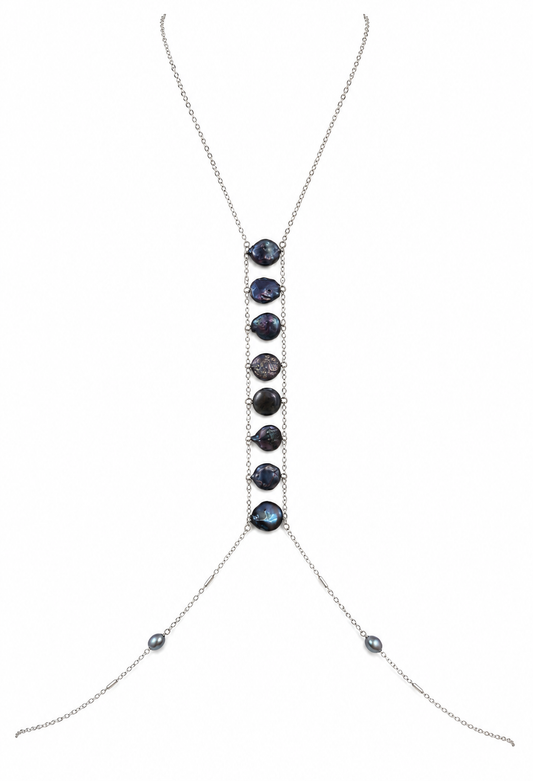 Blue Pearl Bodychain