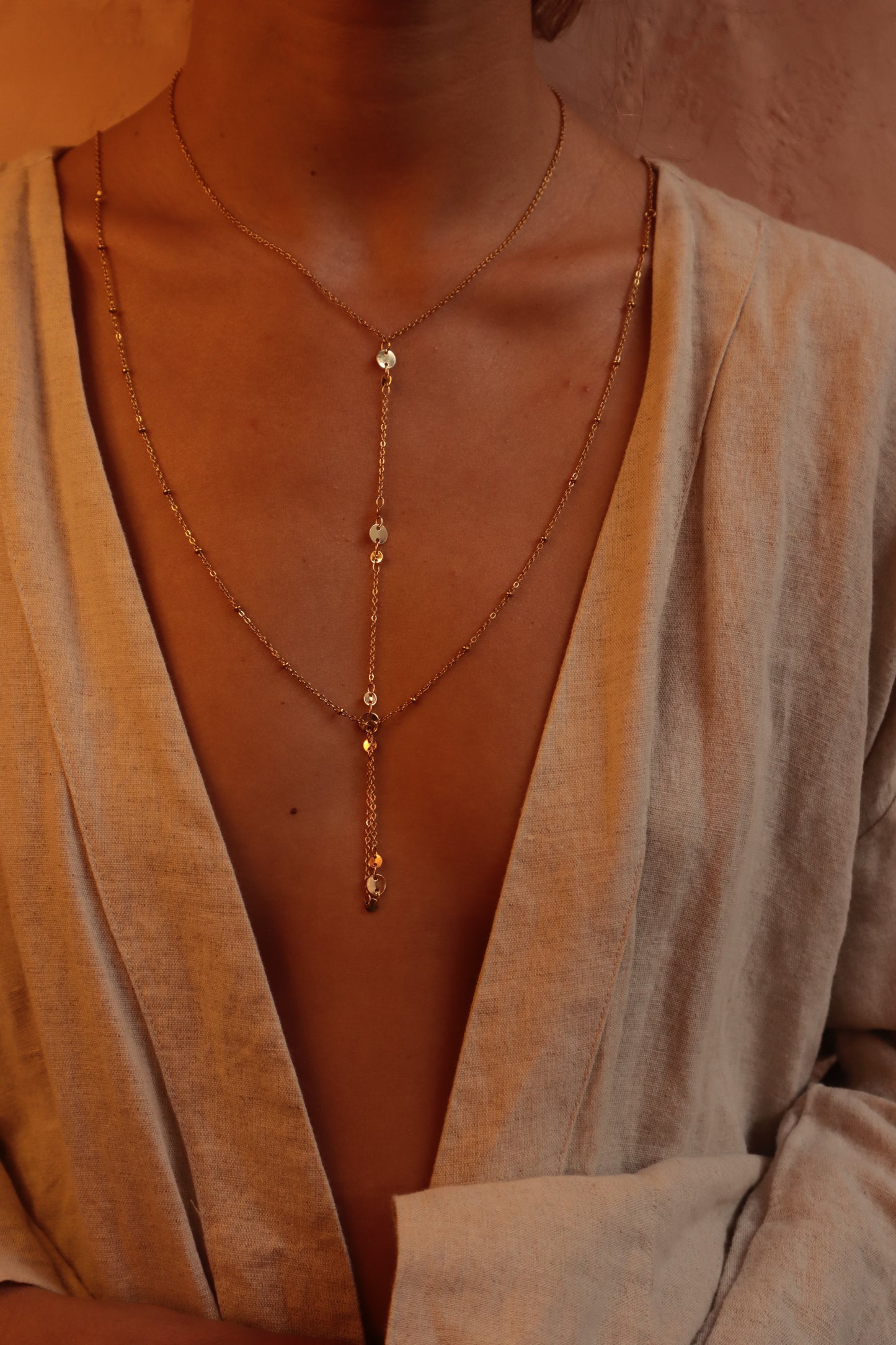 Simple Gold Bodychain